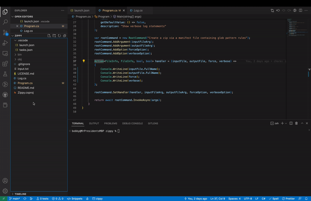 VS Code Debugger Breakpoint