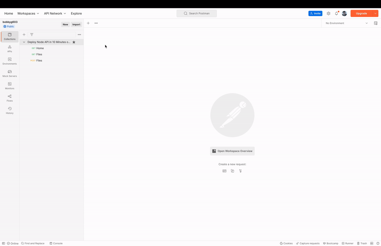 Updating Postman Base URL