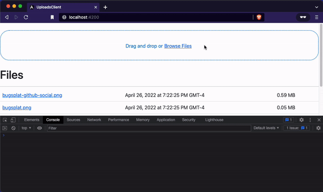 File Drop Checkpoint
