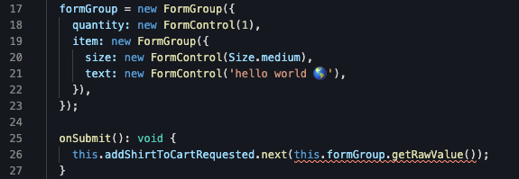 Error at declaration time