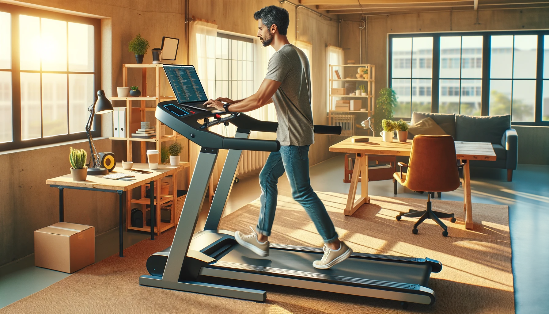 Productivity Power-Ups: Treadmill Desk